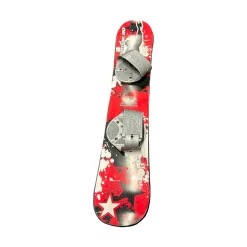 Used ESP FREERIDE 110 Boys Board/Binding Red 114 cm