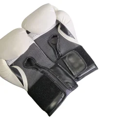 Used Everlast ELITE 12OZ BOXING GLOVES Boxing Gloves White Senior