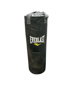 Used Everlast 70LB Boxing Heavy Bag Black 70 lb