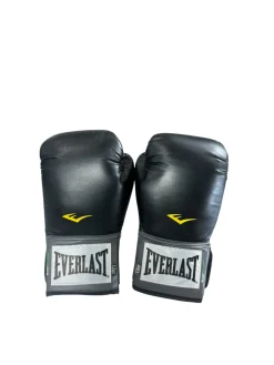 Used Everlast PRO STYLE Boxing Gloves Black L/XL