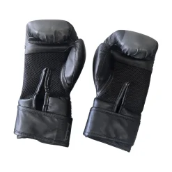 Used Everlast PROSPECT KIDS 8OZ TRAINING GLOVES Boxing Gloves Black Junior