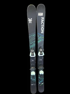 Used FACTION PRODIGY 1G Womens DH Ski/Binding Black 145 cm