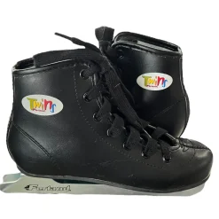 Used Ferland TWINS Double Runner Skate Black Junior 02