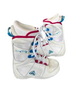 Used Firefly C32 Girls Snowboard Boots White Junior 02.5