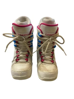 Used Firefly GIRLS BOOTS Girls Snowboard Boots White Junior 02.5