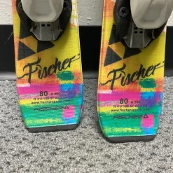 Used Fischer KOA Girls DH Ski/Binding White 80 cm