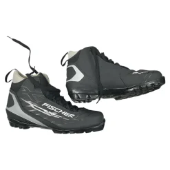 Used Fischer Mens NNN XC Ski Boots Black M 10.5
