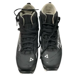 Used Fischer Mens NNN XC Ski Boots Black M 10.5