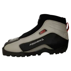 Used Fischer Mens SNS XC Ski Boots Grey M 07-07.5 / W 08-08.5
