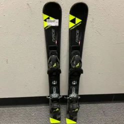 Used Fischer RACE Boys DH Ski/Binding Black 80 cm