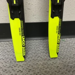 Used Fischer SPRINT CROWN Boys XC Ski/Binding Optic Yellow 100 cm
