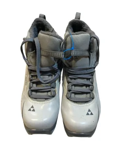 Used Fischer Womens NNN XC Ski Boots Grey M 07-07.5 / W 08-08.5
