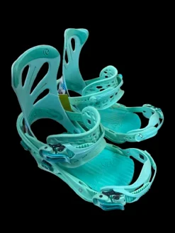 Used Flux JAMES HAUNT Womens Binding Only Teal SM