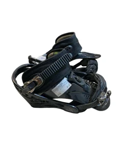 Used Flux STEP ON BINDINGS Mens Binding Only Black MD