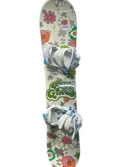 Used FLY GIRLS Girls Board/Binding White 121 cm
