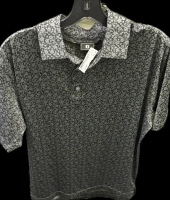 Used Foot Joy FJ S.S. Golf Shirt M Black MD