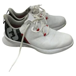 Used Foot Joy Jr Golf Shoes White Junior 05