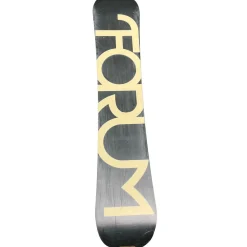 Used Forum DESTORYER MID-WIDE Mens Snowboard Only Black 158 cm