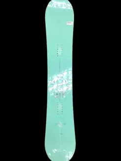 Used Forum SUPER STAR 148 Womens Snowboard Only Teal 148 cm