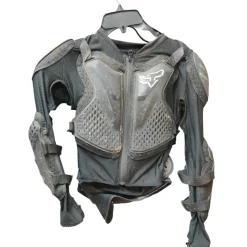 Used Fox Adult Motocross Chest Protector Black SM Tall