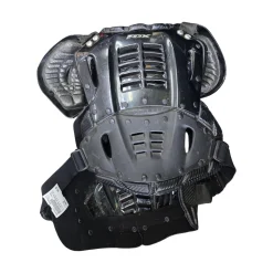 Used Fox AIRFRAME MOTOCROSS CHEST PROTECTOR Adult Top Black Senior