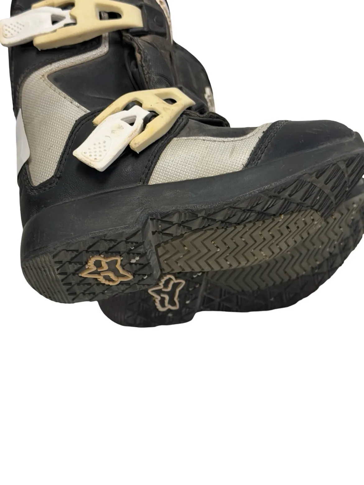 Used Fox COMP 5K Junior Motocross Boots Black Youth 11.0