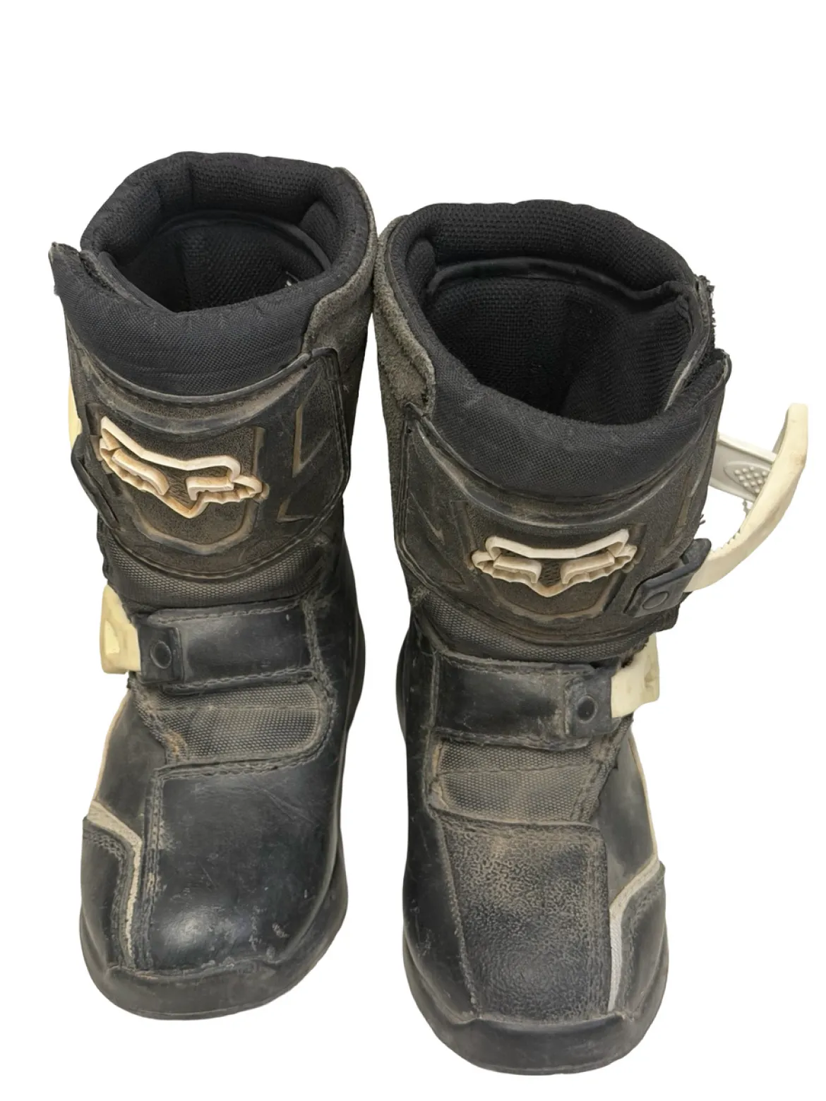 Used Fox COMP 5K Junior Motocross Boots Black Youth 11.0