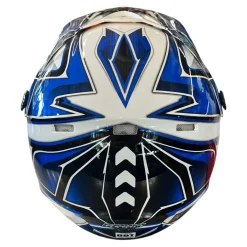 Used Fox DECOY Junior Helmet Navy Blue MD