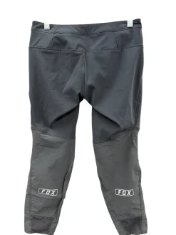 Used FOX DEFEND- 26 WAIST Youth Bottom Black MD