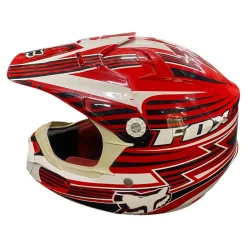 Used Fox Junior Helmet Red LG