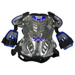 Used Fox KIDS CHEST PROTECTOR Royal Blue Small