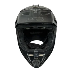 Used Fox V4 Adult Motocross Helmet Black Large