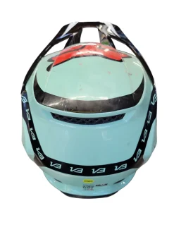 Used Fox V3 RS MIPS Junior Helmet Carolina Blue MD