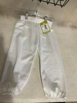 Used Franklin BASEBALL PANTS BB/SB Pant Boys White MD