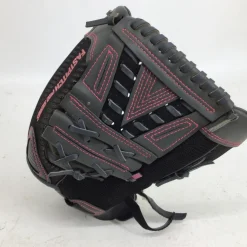 Used Franklin FASTPITCH PRO 12 IN RHT FP GLOVE RH Throw Fastpitch Gloves Grey 12"