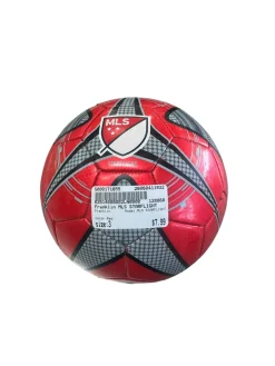 Used Franklin MLS STARFLIGHT All Size Soccer Ball Red 3