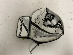 Used Franklin NHL STREET CATCHER Street Goalie Catcher Jr Black XS