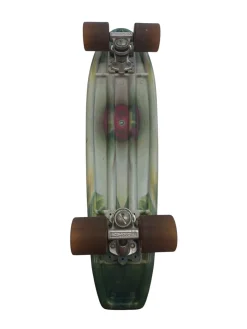 Used Franklin PENNY BOARD Skateboard Deck Only Green 6 1/2"