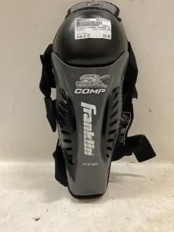 Used Franklin STREET EXTREME COMP Senior Shin Guards Grey 11"