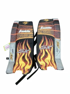 Used Franklin SX COMP 125 Street Leg Pads Black S/M