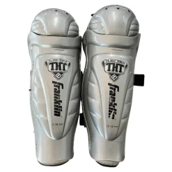 Used Franklin THT Senior Shin Guards Grey 15"