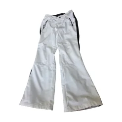 Used Free Country SNOWPANT WMNS MED Snow Pants W White MD