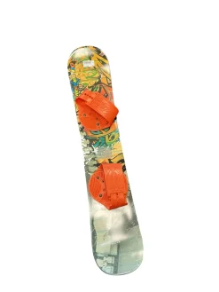 Used FREERIDE ESP 110CM Boys Board/Binding Orange 110 cm
