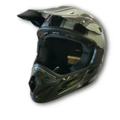 Used FRENZY ADULT MDM OFFROAD HLMT Adult Helmet Black MD