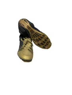 Used FSTORM THESTRON Track & Field Cleats Jr Gold Junior 01.5