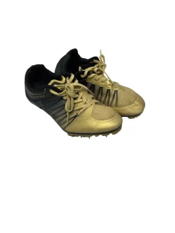 Used FSTORM THESTRON Track & Field Cleats Jr Gold Junior 01.5