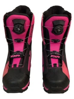 Used FXR RACING Junior Boots Pink Youth 07.0