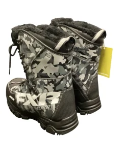 Used FXR RACING X-CROSS SNOWMOBILE BOOTS Snow/Hunt/Hike Boots M Senior 8