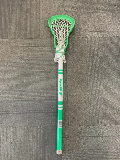 Used Gait FIDDLE LACROSE STICK Jr Def/LSM Complete Stick Green