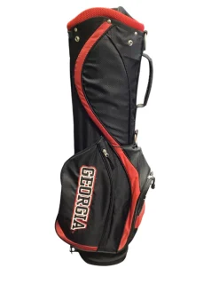 Used GEORGIA Mens Stand Bag Black